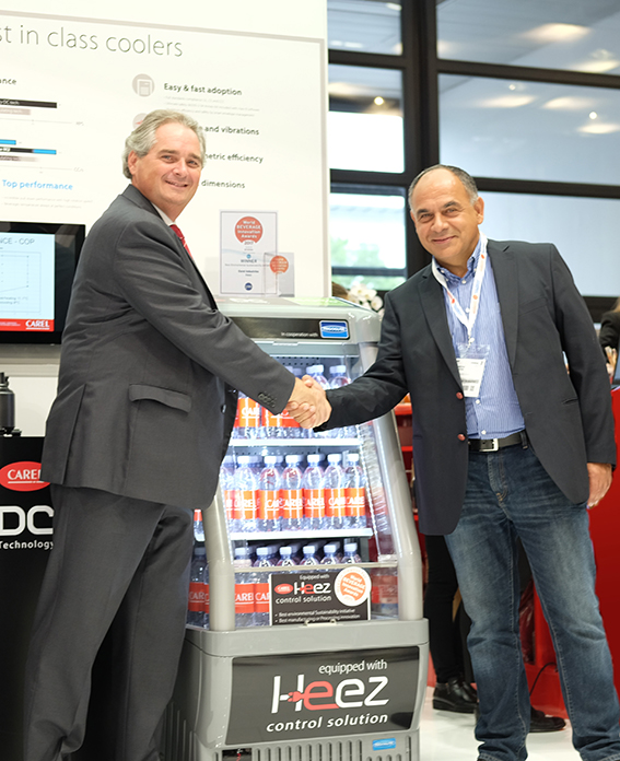 Frigoglass chooses Heez for open front beverage coolers - the witness of user's experience