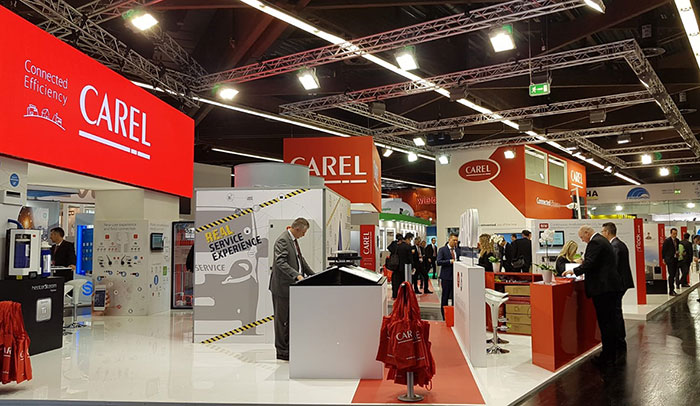 CAREL at Chillventa: connectivity, user experience and natural refrigerants